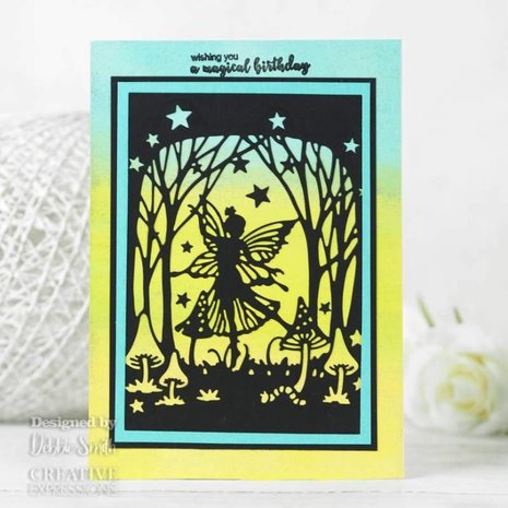 Creative Expressions Paper Cuts Scenes Moonlit Dance (CEDPC1186) (OUTLET)