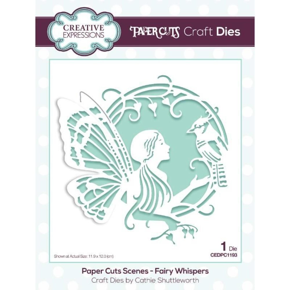 Creative Expressions Paper Cuts Scenes Fairy Whispers (CEDPC1193) (OUTLET) Creative Expressions Paper Cuts Scenes Fairy Whispers (CEDPC1193) (OUTLET)