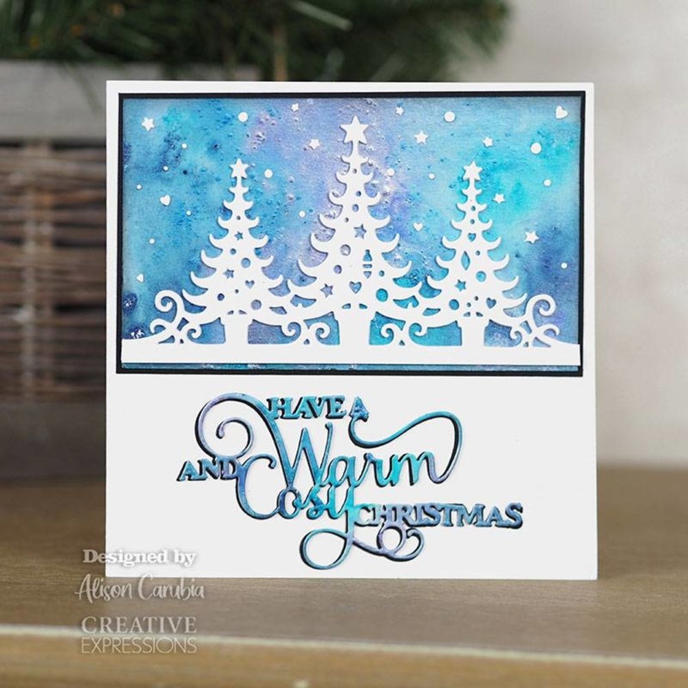 Creative Expressions Paper Cuts Double Edgers Christmas Tree-o (CEDPC1181) (OUTLET)