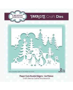 Creative Expressions Paper Cuts Double Edgers Ice Palace (CEDPC1182) (OUTLET)
