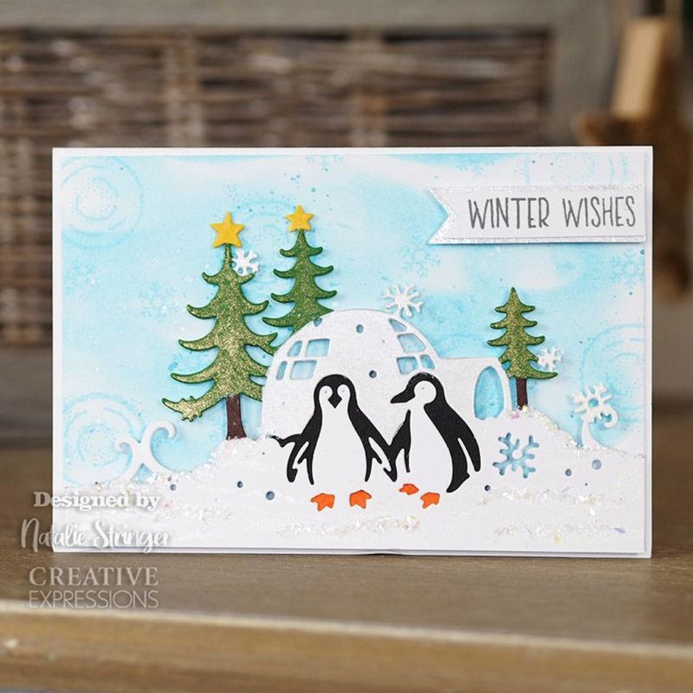 Creative Expressions Paper Cuts Double Edgers Ice Palace (CEDPC1182) (OUTLET)