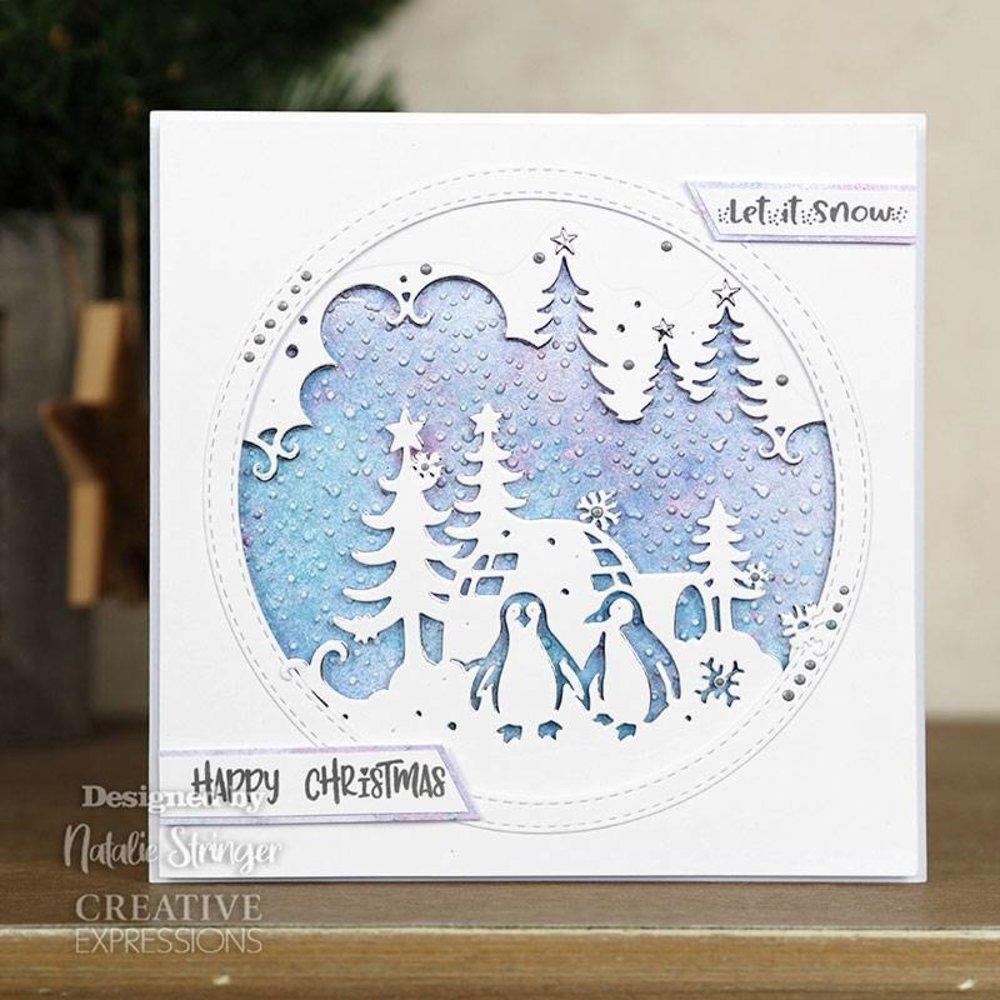 Creative Expressions Paper Cuts Double Edgers Ice Palace (CEDPC1182) (OUTLET)
