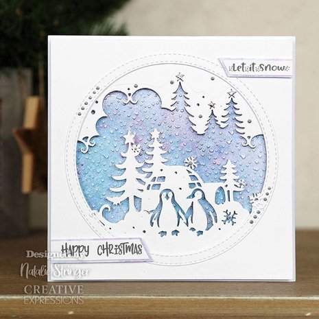 Creative Expressions Paper Cuts Double Edgers Ice Palace (CEDPC1182) (OUTLET)