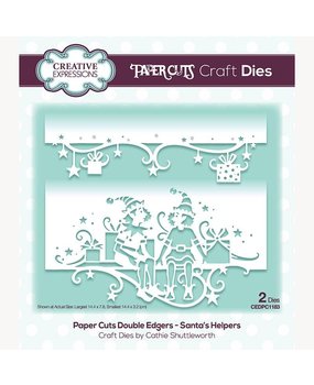 Creative Expressions Paper Cuts Double Edgers Santa's Helpers (CEDPC1183) (OUTLET) Creative Expressions Paper Cuts Double Edgers Santa's Helpers (CEDPC1183) (OUTLET)