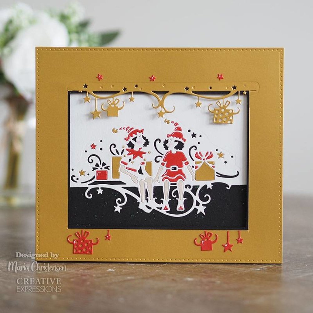 Creative Expressions Paper Cuts Double Edgers Santa's Helpers (CEDPC1183) (OUTLET) Creative Expressions Paper Cuts Double Edgers Santa's Helpers (CEDPC1183) (OUTLET)