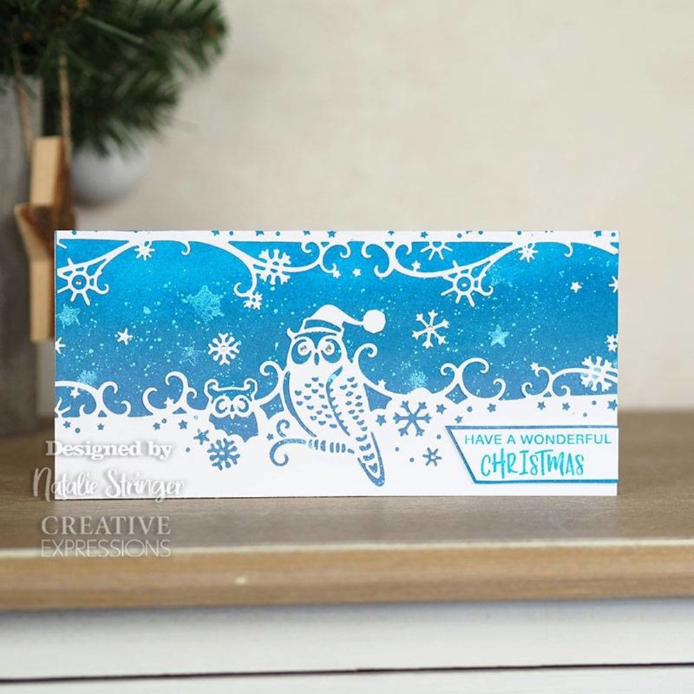 Creative Expressions Paper Cuts Double Edgers Snow Owls (CEDPC1184) (OUTLET) Creative Expressions Paper Cuts Double Edgers Snow Owls (CEDPC1184) (OUTLET)