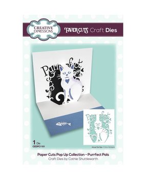 Creative Expressions Paper Cuts Pop Up Collection Purrfect Pals (CEDPC1151) (OUTLET)