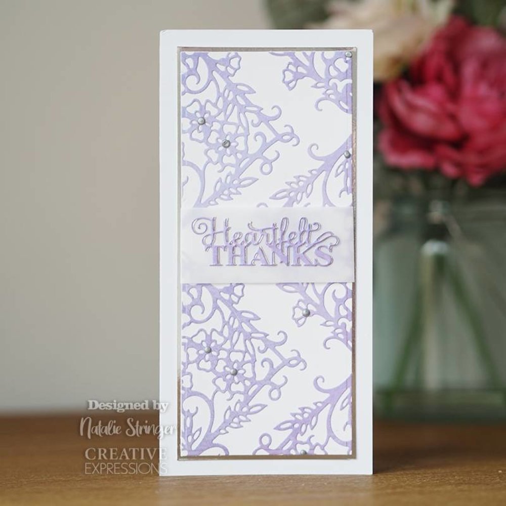 Creative Expressions Paper Cuts Collection Corner Forget Me Not (CEDPC1166) (OUTLET)
