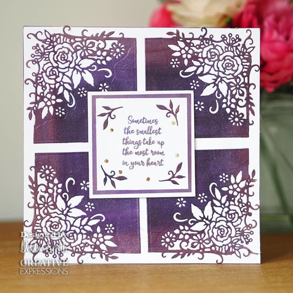 Creative Expressions Paper Cuts Collection Corner Rose (CEDPC1165) (OUTLET)