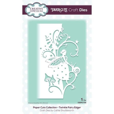 Creative Expressions Paper Cuts Collection Edger Twinkle Fairy (CEDPC1190) (OUTLET) Creative Expressions Paper Cuts Collection Edger Twinkle Fairy (CEDPC1190) (OUTLET)