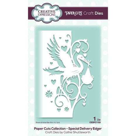 Creative Expressions Paper Cuts Collection Edger Special Delivery (CEDPC1153) (OUTLET)