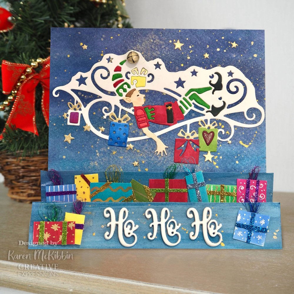 Creative Expressions Paper Cuts Collection Edger Lazy Elf (CEDPC1167) (OUTLET)