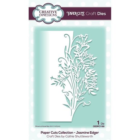 Creative Expressions Paper Cuts Collection Edger Jasmine (CEDPC1160) (OUTLET) Creative Expressions Paper Cuts Collection Edger Jasmine (CEDPC1160) (OUTLET)