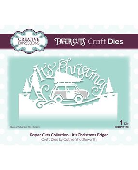 Creative Expressions Paper Cuts Collection Edger It's Christmas (CEDPC1170) (OUTLET) Creative Expressions Paper Cuts Collection Edger It's Christmas (CEDPC1170) (OUTLET)