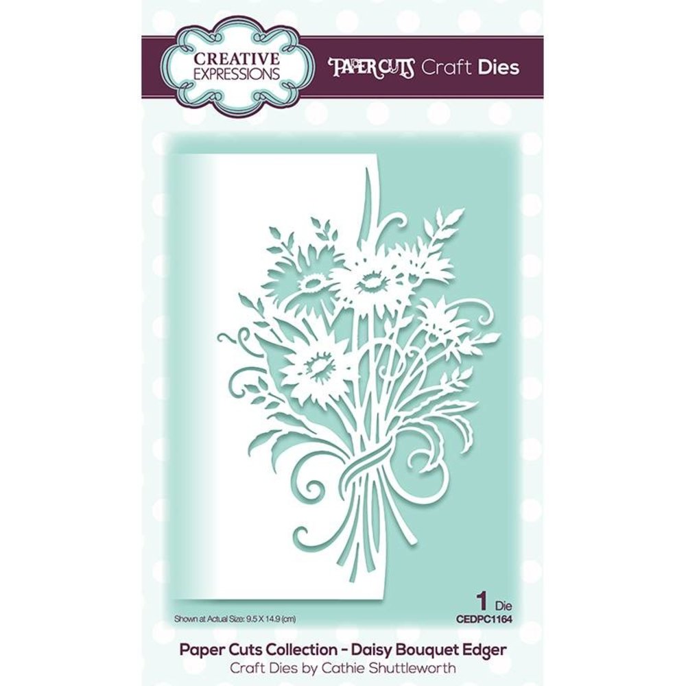 Creative Expressions Paper Cuts Collection Edger Daisy Bouquet (CEDPC1164) (OUTLET) Creative Expressions Paper Cuts Collection Edger Daisy Bouquet (CEDPC1164) (OUTLET)