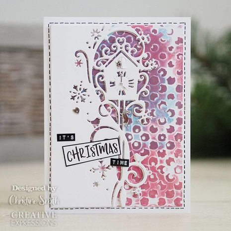 Creative Expressions Paper Cuts Collection Edger Cuckoo Clock (CEDPC1169) (OUTLET)