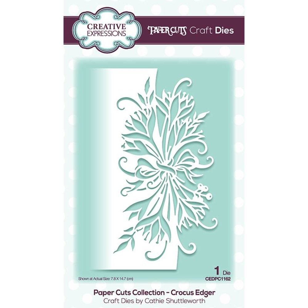 Creative Expressions Paper Cuts Collection Edger Crocus (CEDPC1162) (OUTLET)