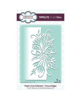 Creative Expressions Paper Cuts Collection Edger Crocus (CEDPC1162) (OUTLET)
