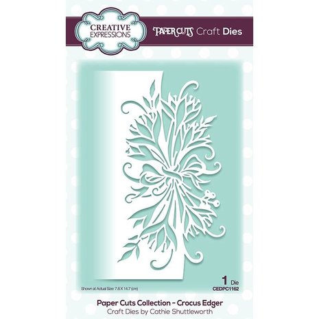 Creative Expressions Paper Cuts Collection Edger Crocus (CEDPC1162) (OUTLET)