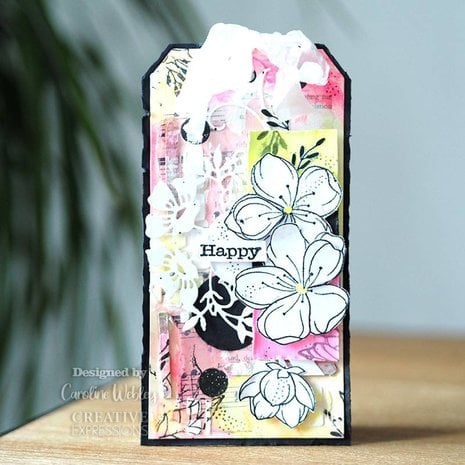 Creative Expressions Paper Cuts Collection Edger Climbing Clematis (CEDPC1161) (OUTLET)