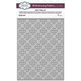 Creative Expressions Sue Wilson 3D Embossing Folder Geo Trellis (EF3D-047) (OUTLET)