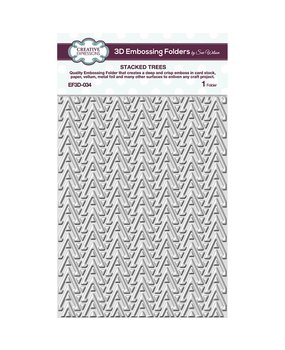 Creative Expressions Sue Wilson 3D Embossing Folder Stacked Trees (EF3D-034) (OUTLET) Creative Expressions Sue Wilson 3D Embossing Folder Stacked Trees (EF3D-034) (OUTLET)
