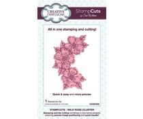 Creative Expressions Sue Wilson StampCuts Wild Rose Cluster (CEDSC005)