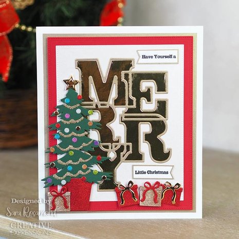 Creative Expressions Sue Wilson Craft Die & Stamp Big Bold Words Merry (CEDSD020) (OUTLET) Creative Expressions Sue Wilson Craft Die & Stamp Big Bold Words Merry (CEDSD020) (OUTLET)
