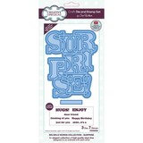 Creative Expressions Sue Wilson Craft Die & Stamp Big Bold Words Surprise (CEDSD009) (OUTLET)