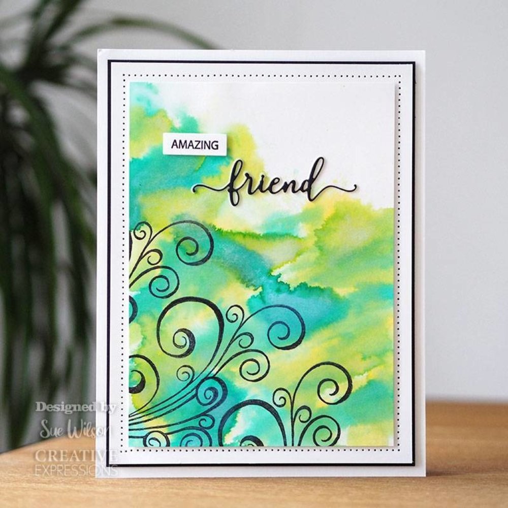 Creative Expressions Sue Wilson Craft Die & Stamp Bold Shadowed Sentiment Friend (CEDSD011) (OUTLET) Creative Expressions Sue Wilson Craft Die & Stamp Bold Shadowed Sentiment Friend (CEDSD011) (OUTLET)