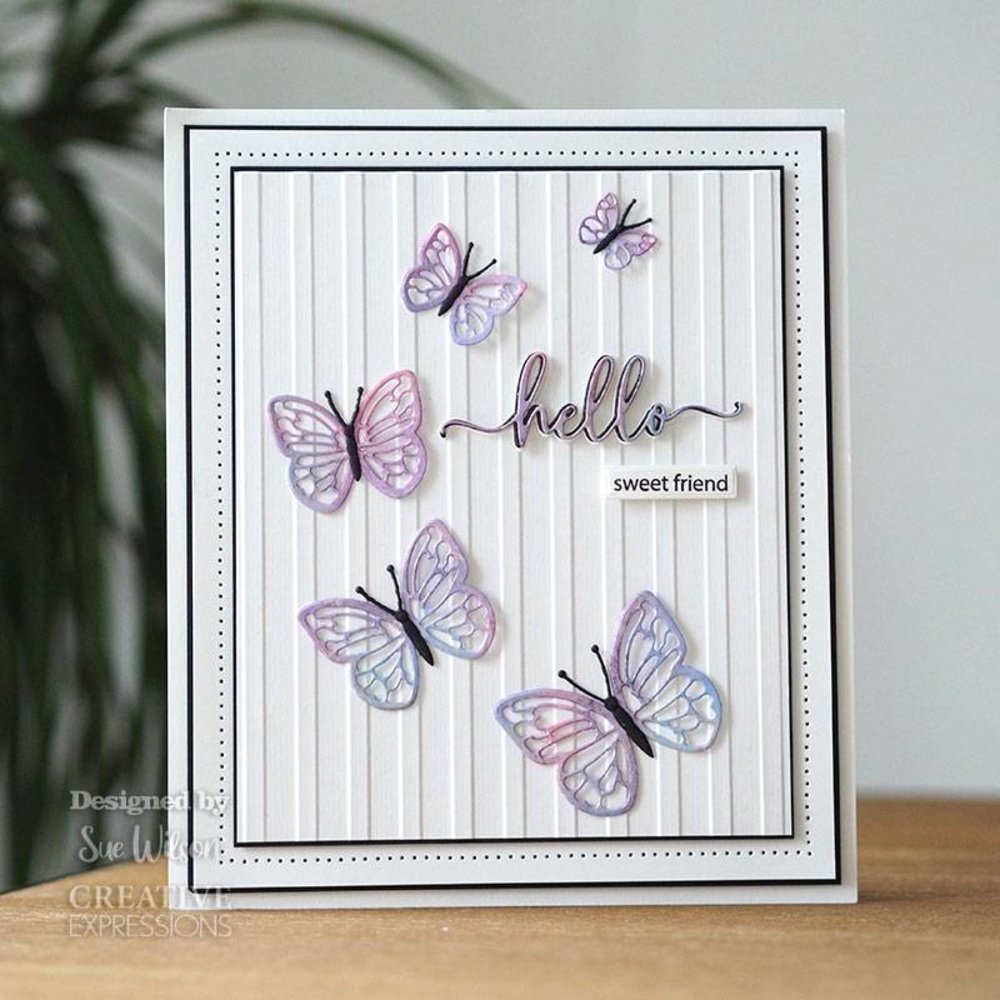Creative Expressions Sue Wilson Craft Die & Stamp Bold Shadowed Sentiment Hello (CEDSD013) (OUTLET) Creative Expressions Sue Wilson Craft Die & Stamp Bold Shadowed Sentiment Hello (CEDSD013) (OUTLET)