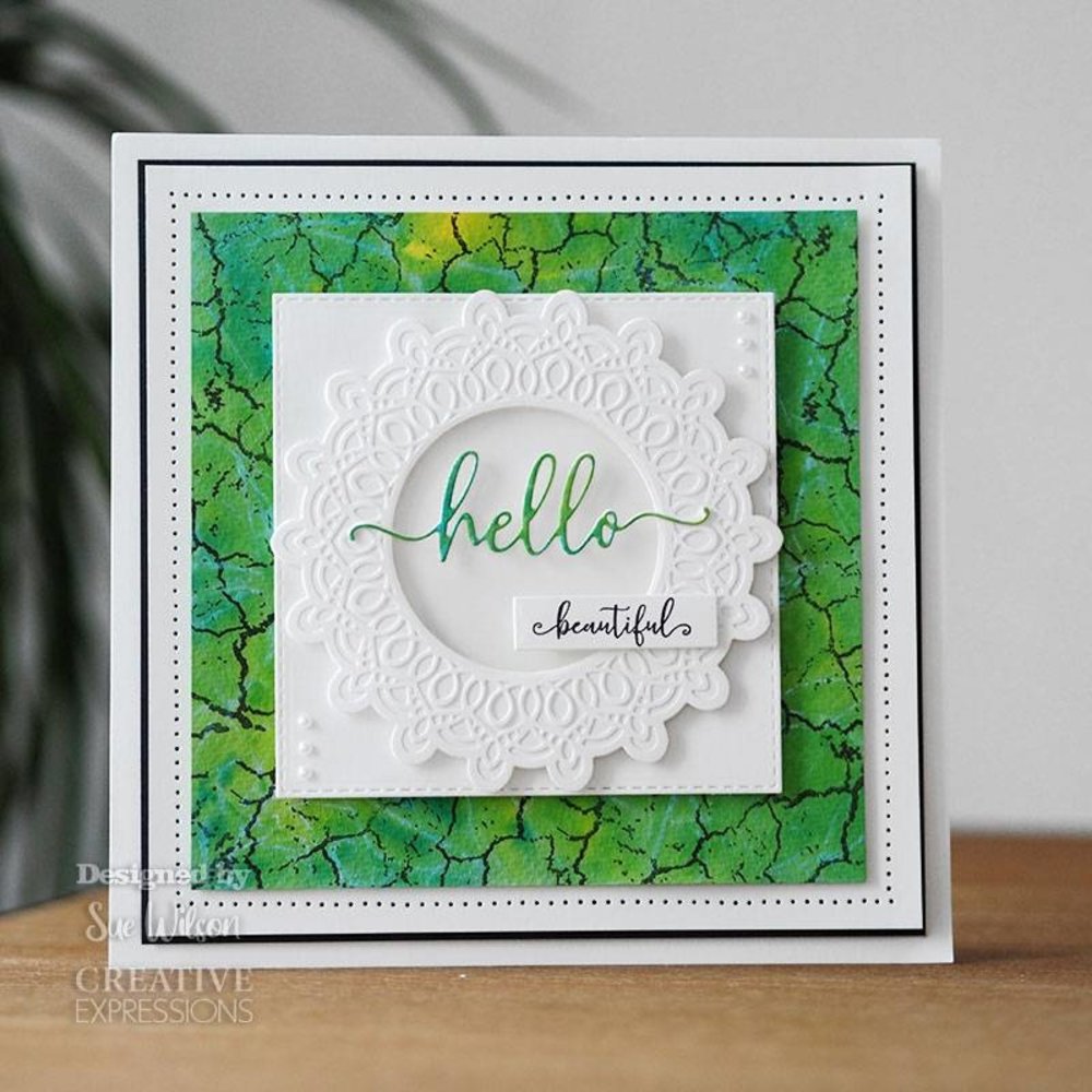 Creative Expressions Sue Wilson Craft Die & Stamp Bold Shadowed Sentiment Hello (CEDSD013) (OUTLET) Creative Expressions Sue Wilson Craft Die & Stamp Bold Shadowed Sentiment Hello (CEDSD013) (OUTLET)
