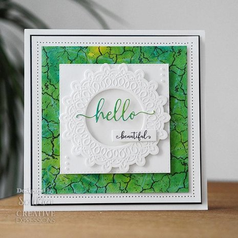 Creative Expressions Sue Wilson Craft Die & Stamp Bold Shadowed Sentiment Hello (CEDSD013) (OUTLET) Creative Expressions Sue Wilson Craft Die & Stamp Bold Shadowed Sentiment Hello (CEDSD013) (OUTLET)