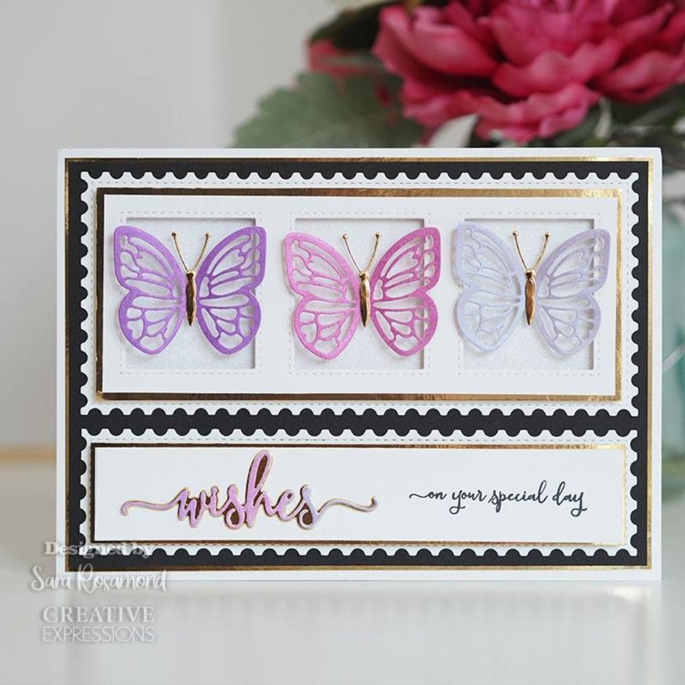 Creative Expressions Sue Wilson Craft Die & Stamp Bold Shadowed Sentiment Wishes (CEDSD014) (OUTLET) Creative Expressions Sue Wilson Craft Die & Stamp Bold Shadowed Sentiment Wishes (CEDSD014) (OUTLET)