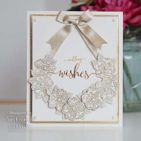 Creative Expressions Sue Wilson Craft Die & Stamp Bold Shadowed Sentiment Wishes (CEDSD014) (OUTLET) Creative Expressions Sue Wilson Craft Die & Stamp Bold Shadowed Sentiment Wishes (CEDSD014) (OUTLET)