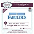 Sue Wilson Craft Die & Stamp Bold Words Fabulous (CEDSD016) (OUTLET) Sue Wilson Craft Die & Stamp Bold Words Fabulous (CEDSD016) (OUTLET)