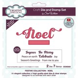 Creative Expressions Sue Wilson Craft Die & Stamp Festive Collection Noel (CEDSD025) (OUTLET)