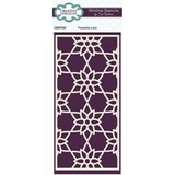 Creative Expressions Sue Wilson Stencil Slimline Poinsettia Lace (CEST055) (OUTLET)