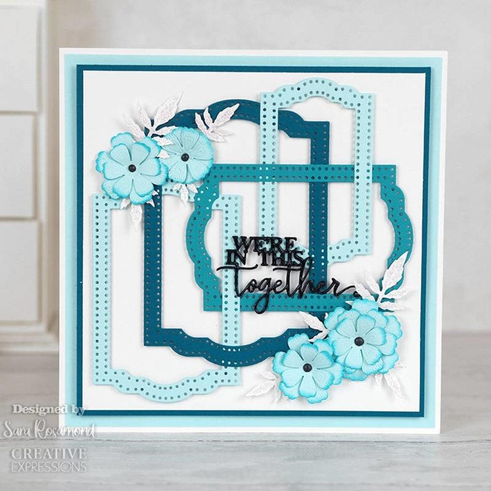 Creative Expressions Sue Wilson Craft Die Mini Expressions Duos We're In This Together (CEDME094) (OUTLET)