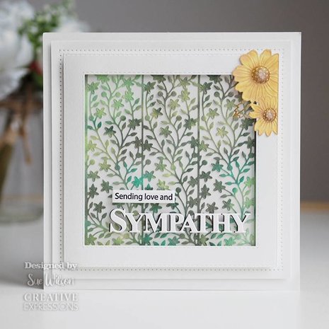 Creative Expressions Sue Wilson Craft Die Floral Panels Daisy (CED2052) (OUTLET) Creative Expressions Sue Wilson Craft Die Floral Panels Daisy (CED2052) (OUTLET)