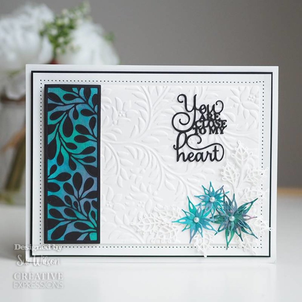 Creative Expressions Sue Wilson Craft Die Mini Expressions You Are Close To My Heart (CEDME081) (OUTLET)