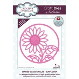 Creative Expressions Sue Wilson Craft Die Stained Glass Circles Sunflower (CED24010) (OUTLET)