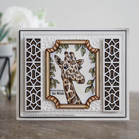 Creative Expressions Sue Wilson Craft Die Safari Collection Giraffe (CED1317) (OUTLET)