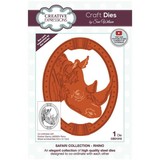Creative Expressions Sue Wilson Craft Die Safari Collection Rhino (CED1315) (OUTLET)