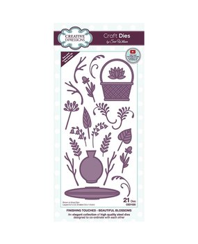 Creative Expressions Sue Wilson Craft Die Finishing Touches Beautiful Blossoms (CED1535) (OUTLET) Creative Expressions Sue Wilson Craft Die Finishing Touches Beautiful Blossoms (CED1535) (OUTLET)