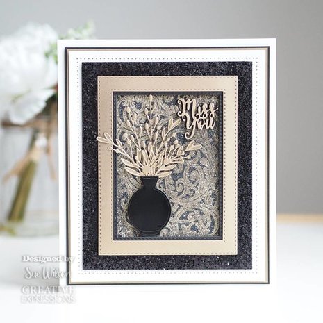 Creative Expressions Sue Wilson Craft Die Finishing Touches Elegant Arrangements (CED1536) (OUTLET) Creative Expressions Sue Wilson Craft Die Finishing Touches Elegant Arrangements (CED1536) (OUTLET)