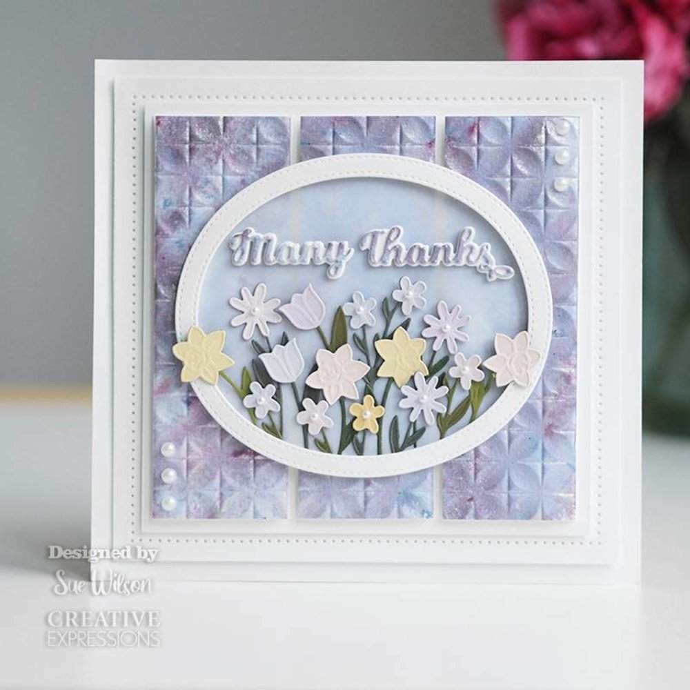 Creative Expressions Sue Wilson Craft Die Finishing Touches Elegant Arrangements (CED1536) (OUTLET) Creative Expressions Sue Wilson Craft Die Finishing Touches Elegant Arrangements (CED1536) (OUTLET)