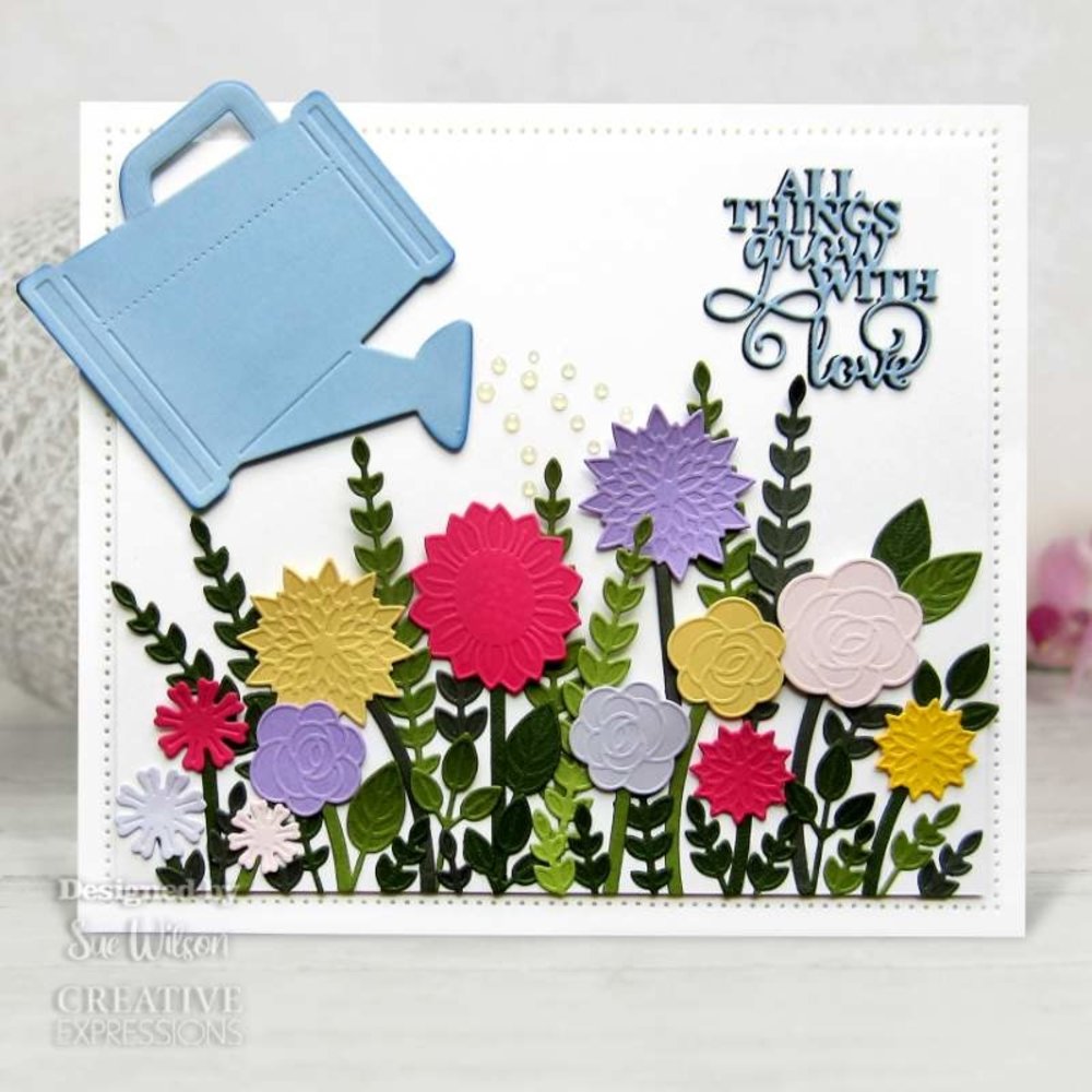 Creative Expressions Sue Wilson Craft Die Finishing Touches Flower Bouquet (CED1538) (OUTLET)
