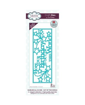 Creative Expressions Sue Wilson Craft Die Slimline All-In-One Out of this World (CED1265) (OUTLET)