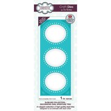 Creative Expressions Sue Wilson Craft Die Slimline Collection Aperture Trio Decorative Oval (CED1259) (OUTLET)